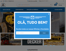 Tablet Screenshot of emporiodasferramentas.com.br